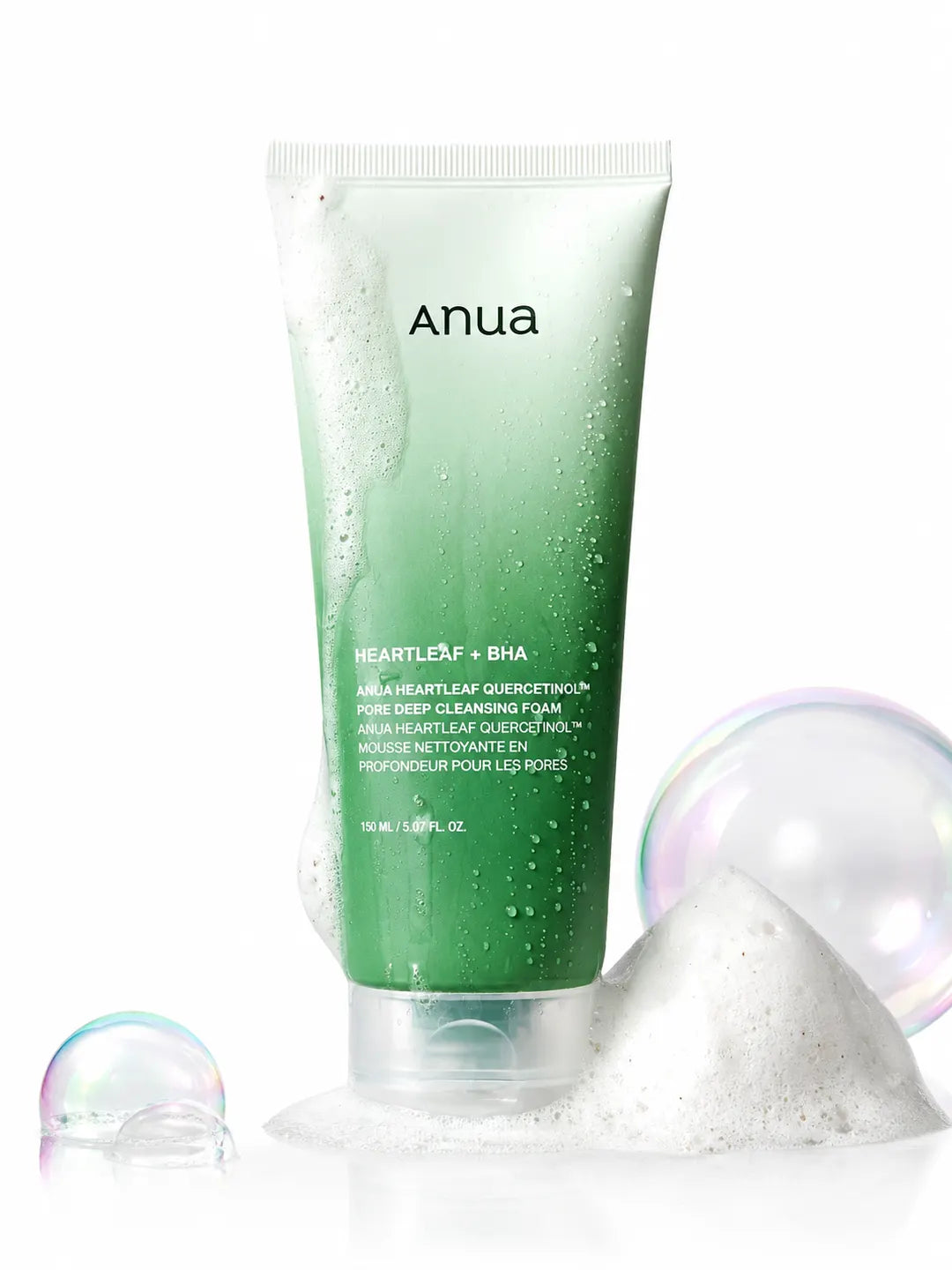 Anua Heartleaf Quercetinol Pore Deep Cleansing Foam 150ml