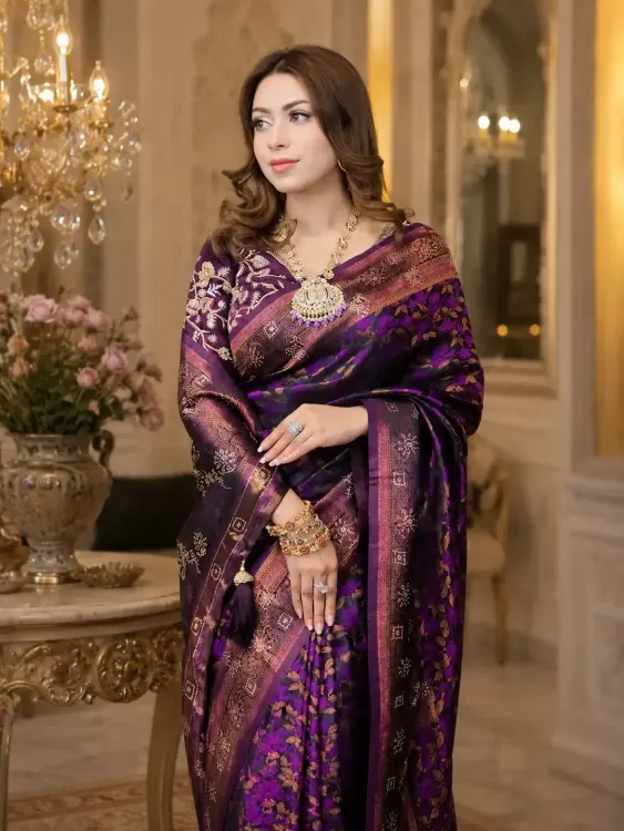 তানা-বানা শাড়ি- (প্রিমিয়াম) - photo 1