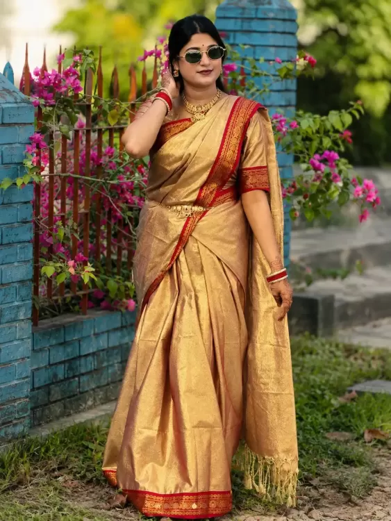 লামা-সিল্ক শাড়ি (প্রিমিয়াম)