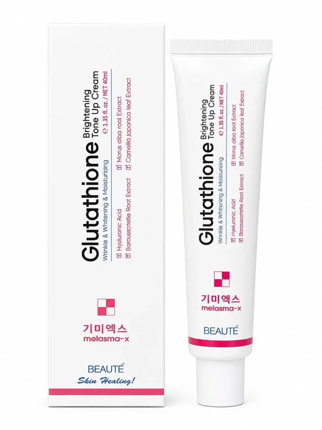 Beaute X malesma Glutathione brightening tone up cream
