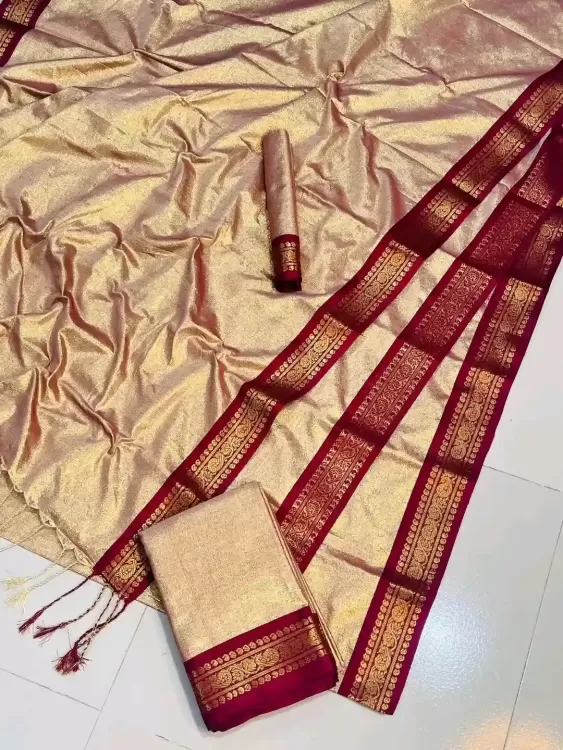লামা-সিল্ক শাড়ি (প্রিমিয়াম) - photo 2